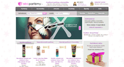 Desktop Screenshot of abcparfemy.sk